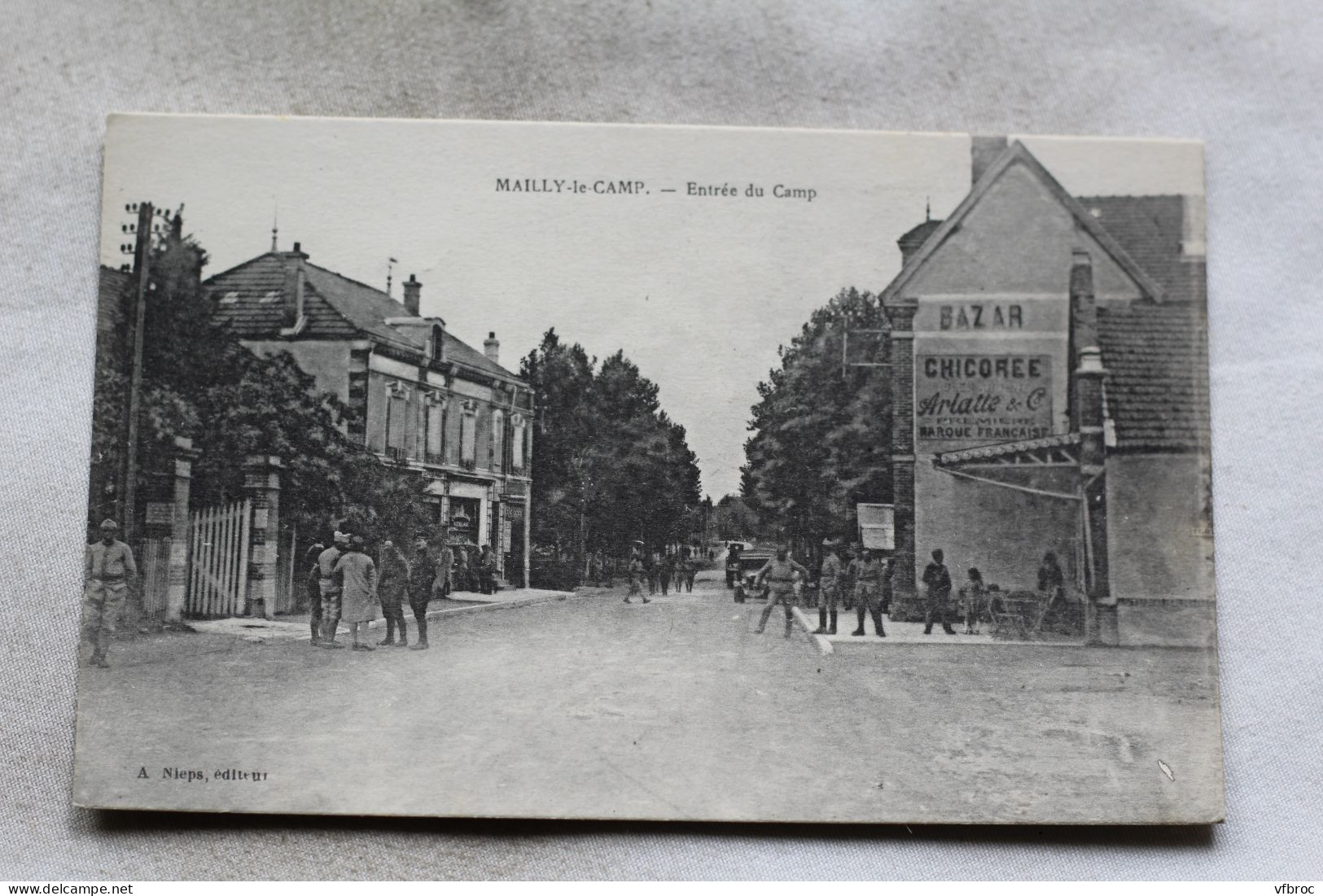 N827, Mailly Le Camp, Entrée Du Camp, Aube 10 - Mailly-le-Camp