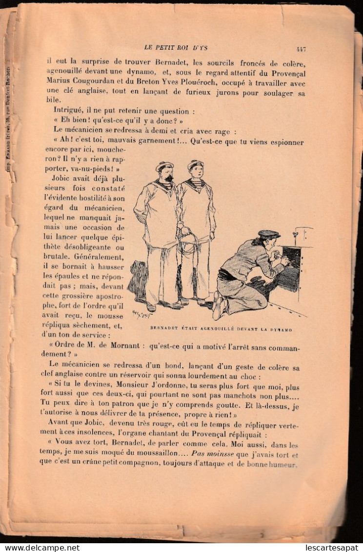 mon journal 12 avril 1913 illustrateur leonce burret, henri morin