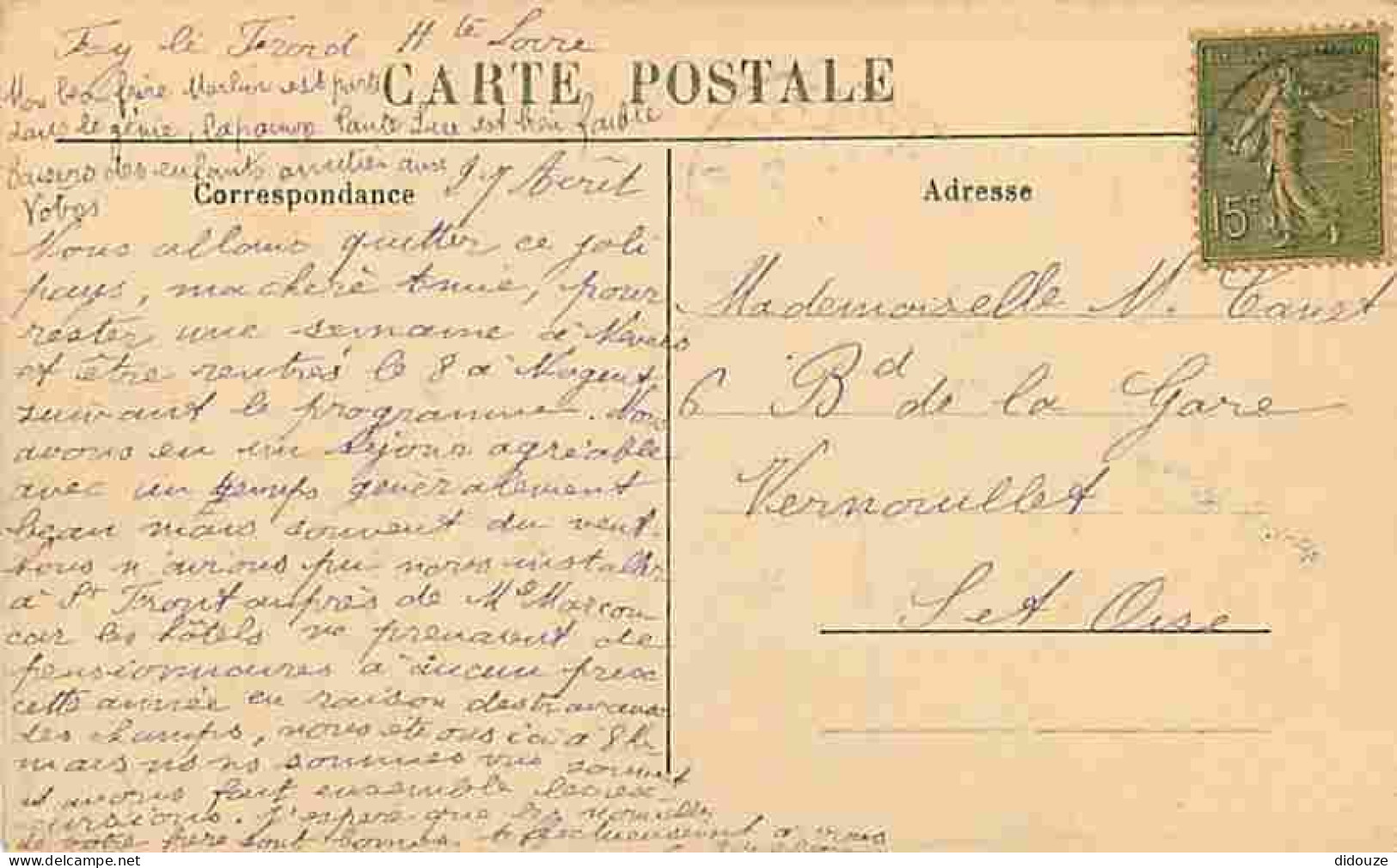 30 - Gard - Les Hautes Cévennes Illustrées - Les Gorges Des Boutières - Correspondance - CPA - Voir Scans Recto-Verso - Sonstige & Ohne Zuordnung