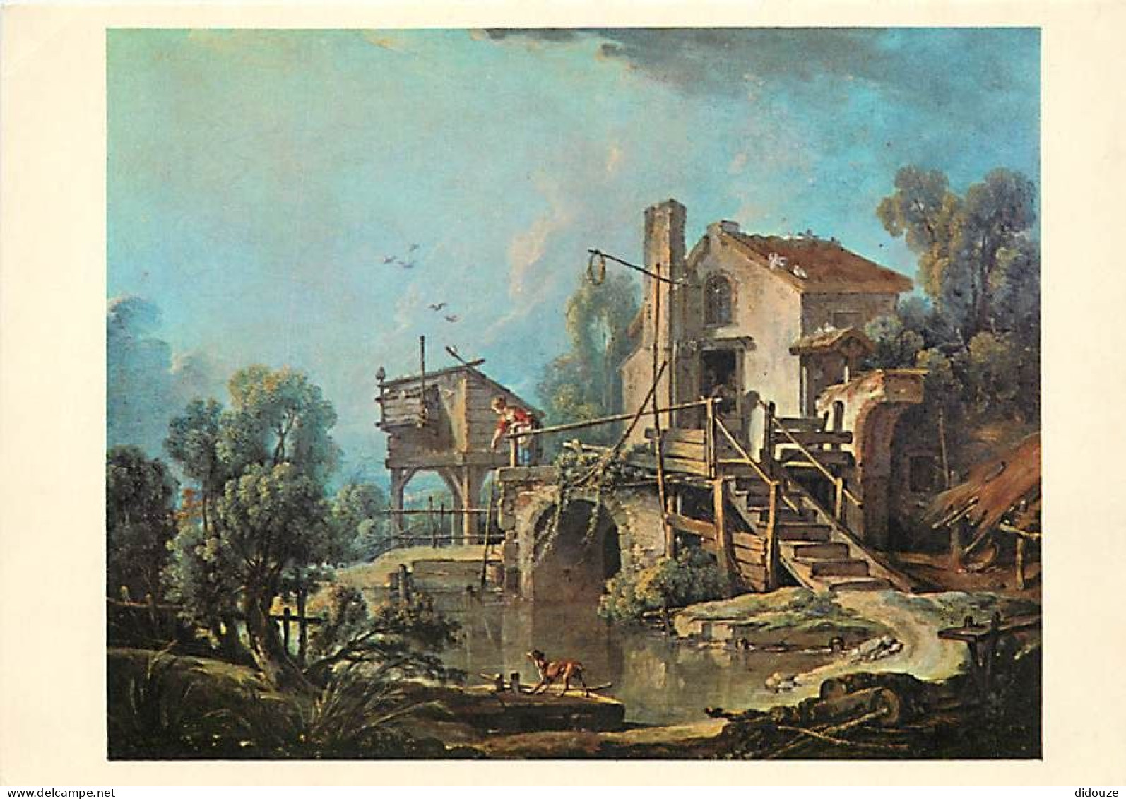 Art - Peinture - François Boucher - Le Moulin De Charenton - CPM - Carte Neuve - Voir Scans Recto-Verso - Pintura & Cuadros