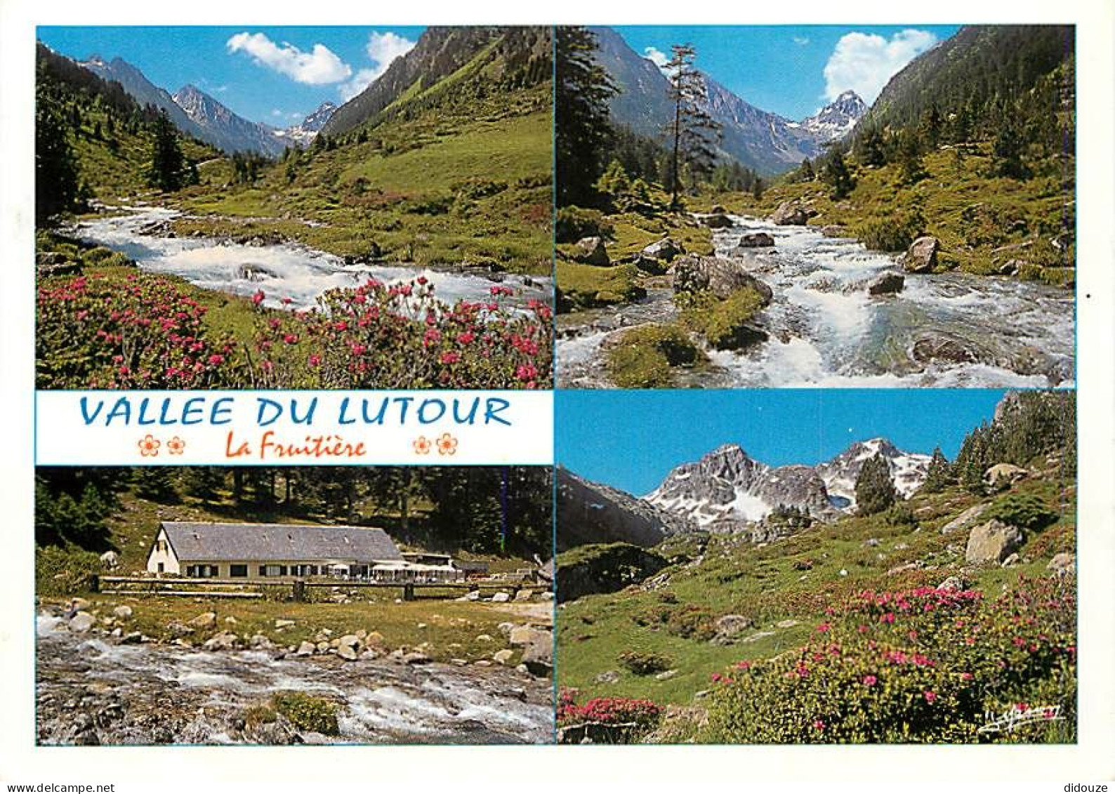 65 - Hautes Pyrénées - Vallée Du Lutour - L'Hôtellerie De La Fruitière - Multivues - CPM - Voir Scans Recto-Verso - Autres & Non Classés