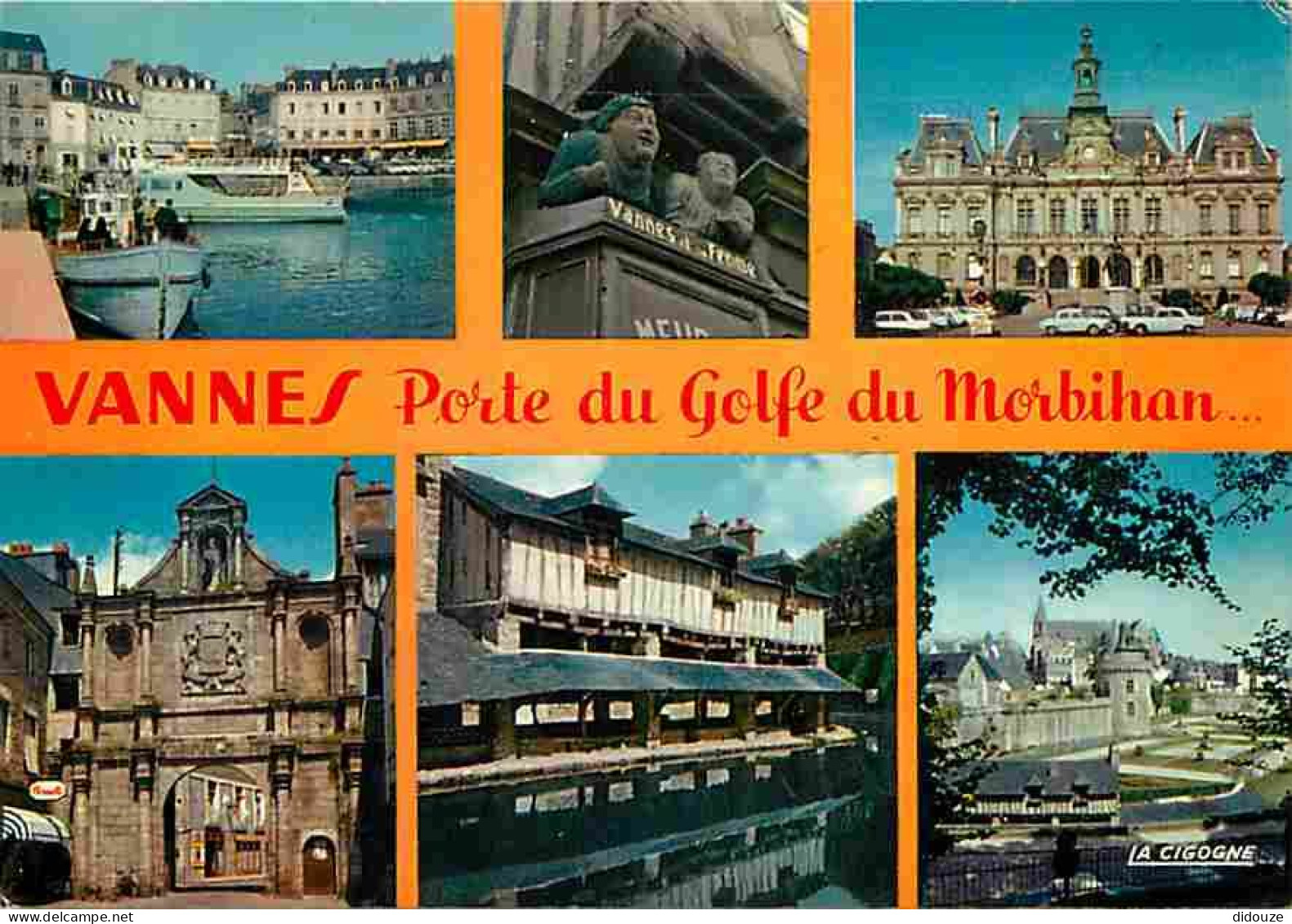 56 - Vannes - Multivues - Automobiles - CPM - Voir Scans Recto-Verso - Vannes