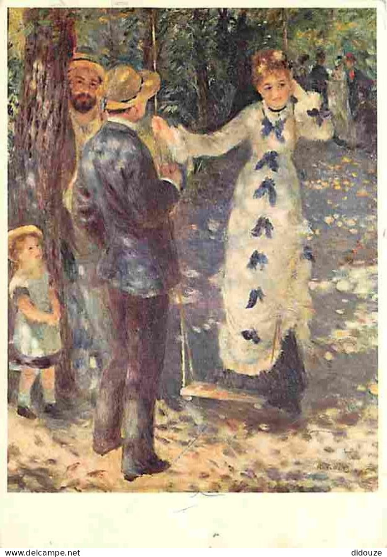 Art - Peinture - Pierre Auguste Renoir - La Balançoire - CPM - Voir Scans Recto-Verso - Paintings