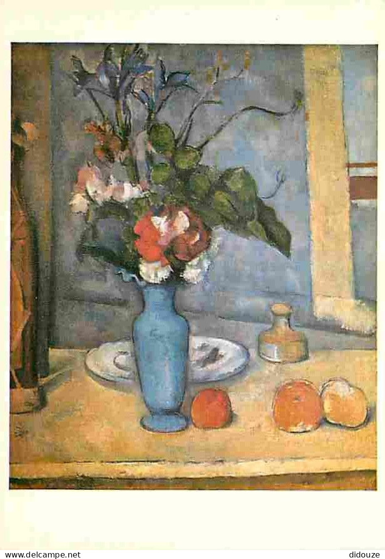 Art - Peinture - Paul Cézanne - Le Vase Bleu - Carte Neuve - CPM - Voir Scans Recto-Verso - Paintings