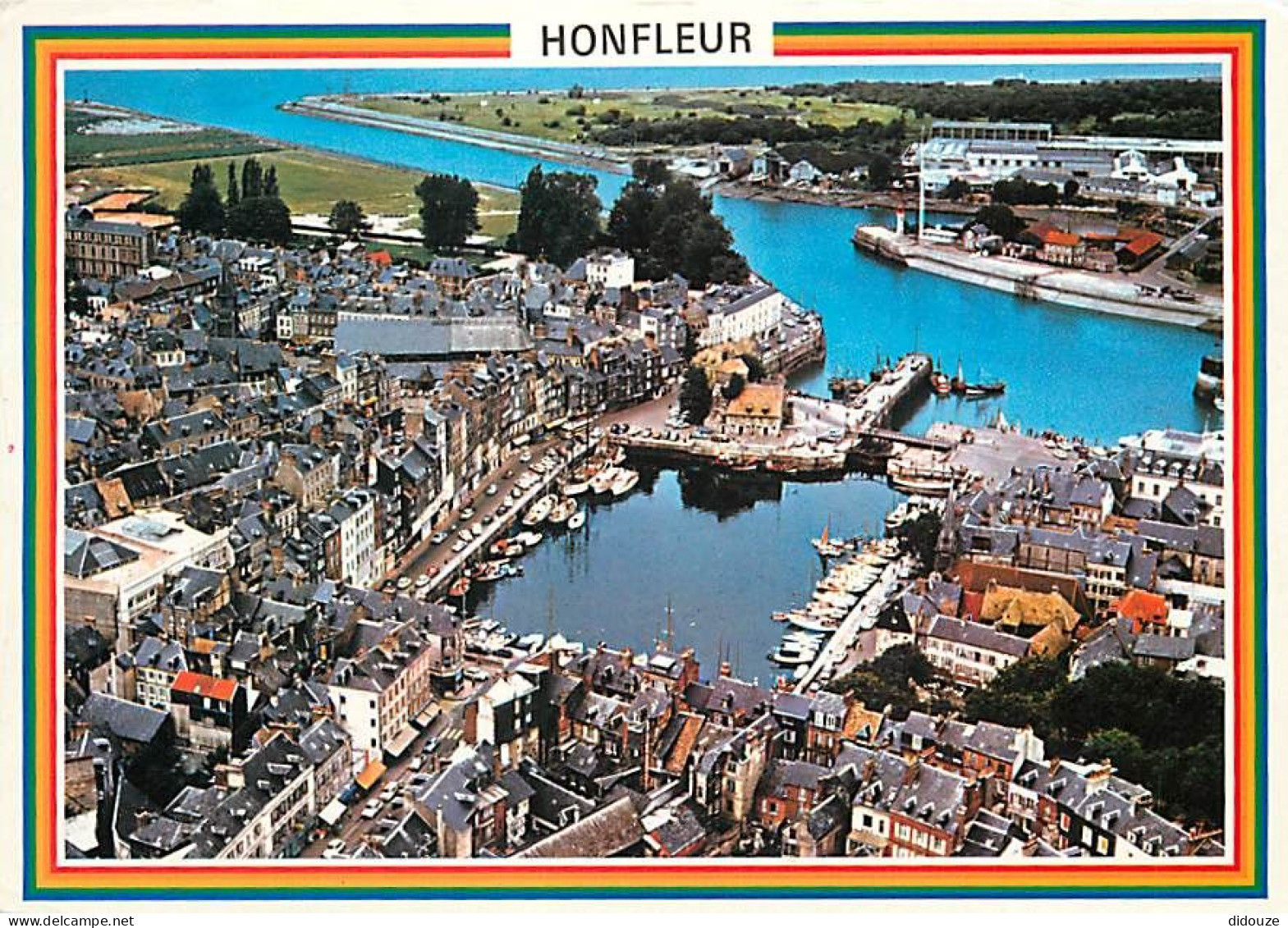 14 - Honfleur - Vue Générale Aérienne - CPM - Voir Scans Recto-Verso - Honfleur