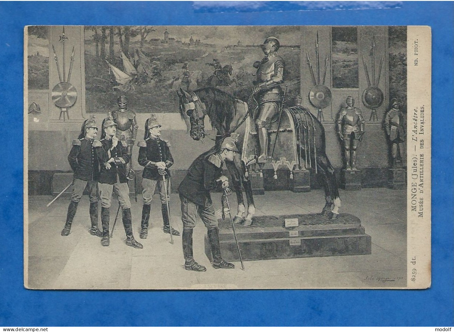 CPA - Arts - Tableaux - Monge (Julien) - L'Ancêtre - Musée D'Artillerie Des Invalides - Non Circulée - Paintings