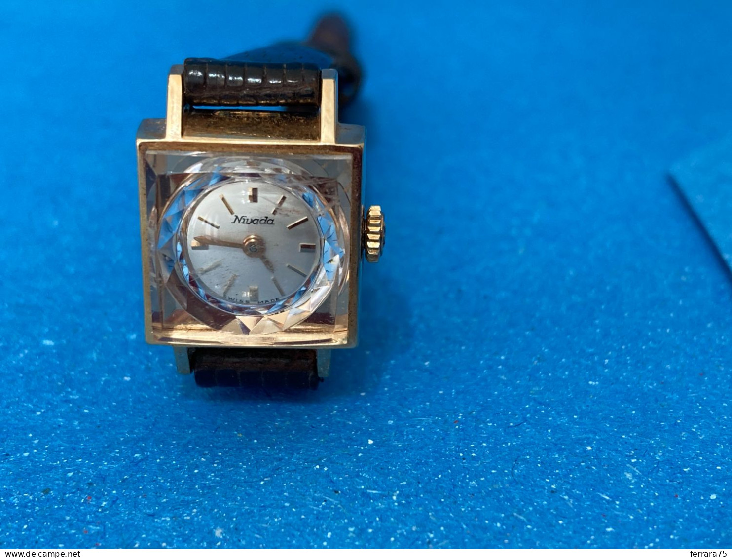 OROLOGIO DONNA NIVADA MECCANICO  A CARICA MANUALE FUNZIONANTE VINTAGE. - Montres Gousset