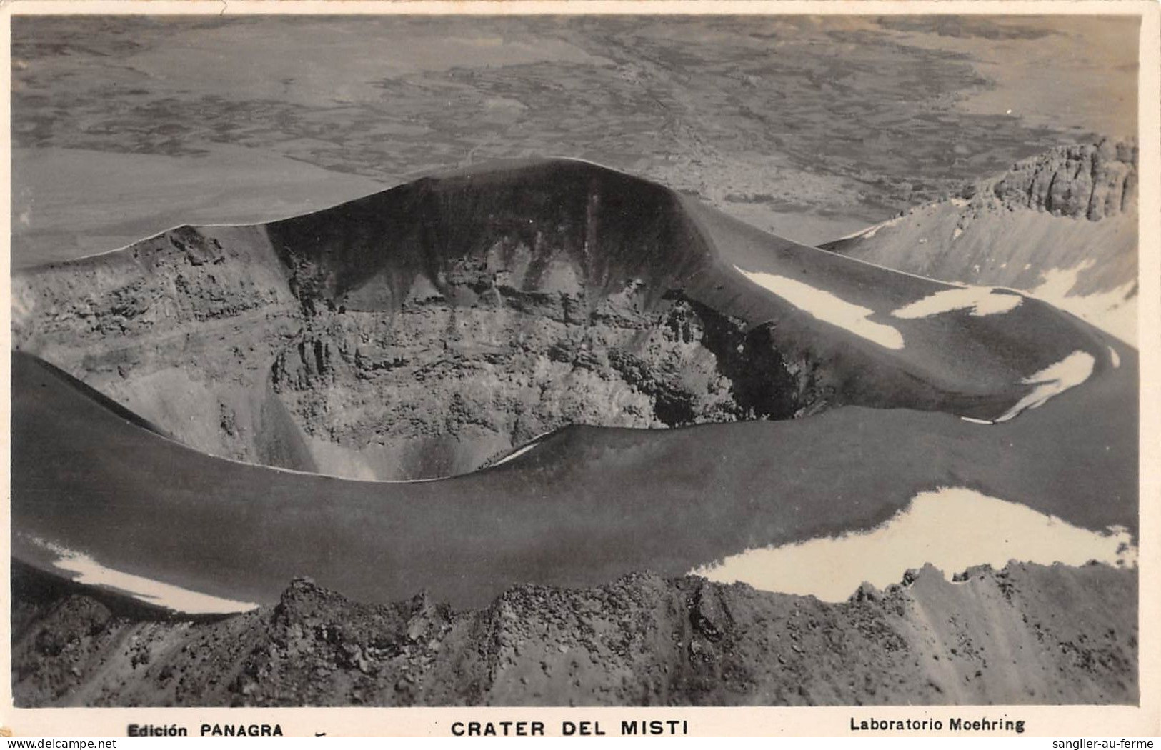 CPA PEROU / CRATER DEL MISTI / PERU - Pérou