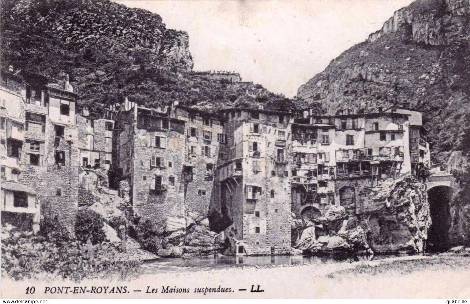 38 - Isere -  PONT  En ROYANS - Les Maisons Suspendues - Pont-en-Royans