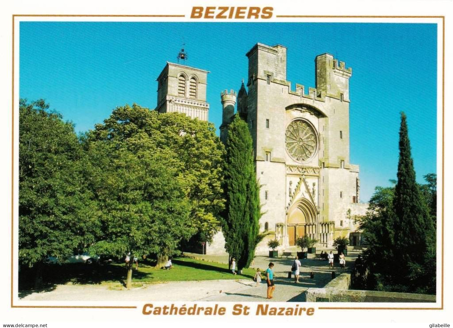 34 - Herault -   BEZIERS - La Cathedrale Saint Nazaire - Beziers