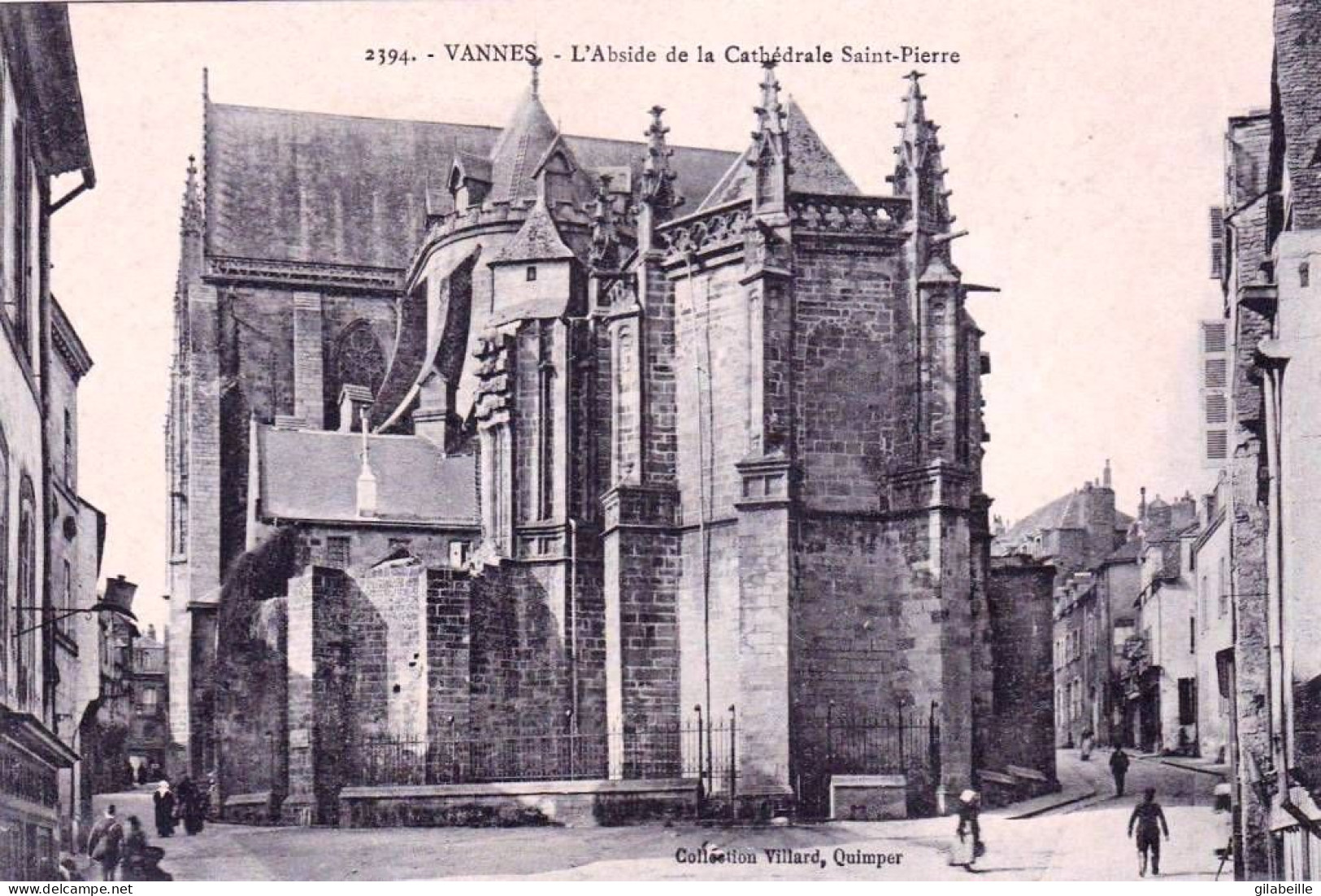 56 - Morbihan -  VANNES -  L Abside De La Cathedrale Saint Pierre - Vannes