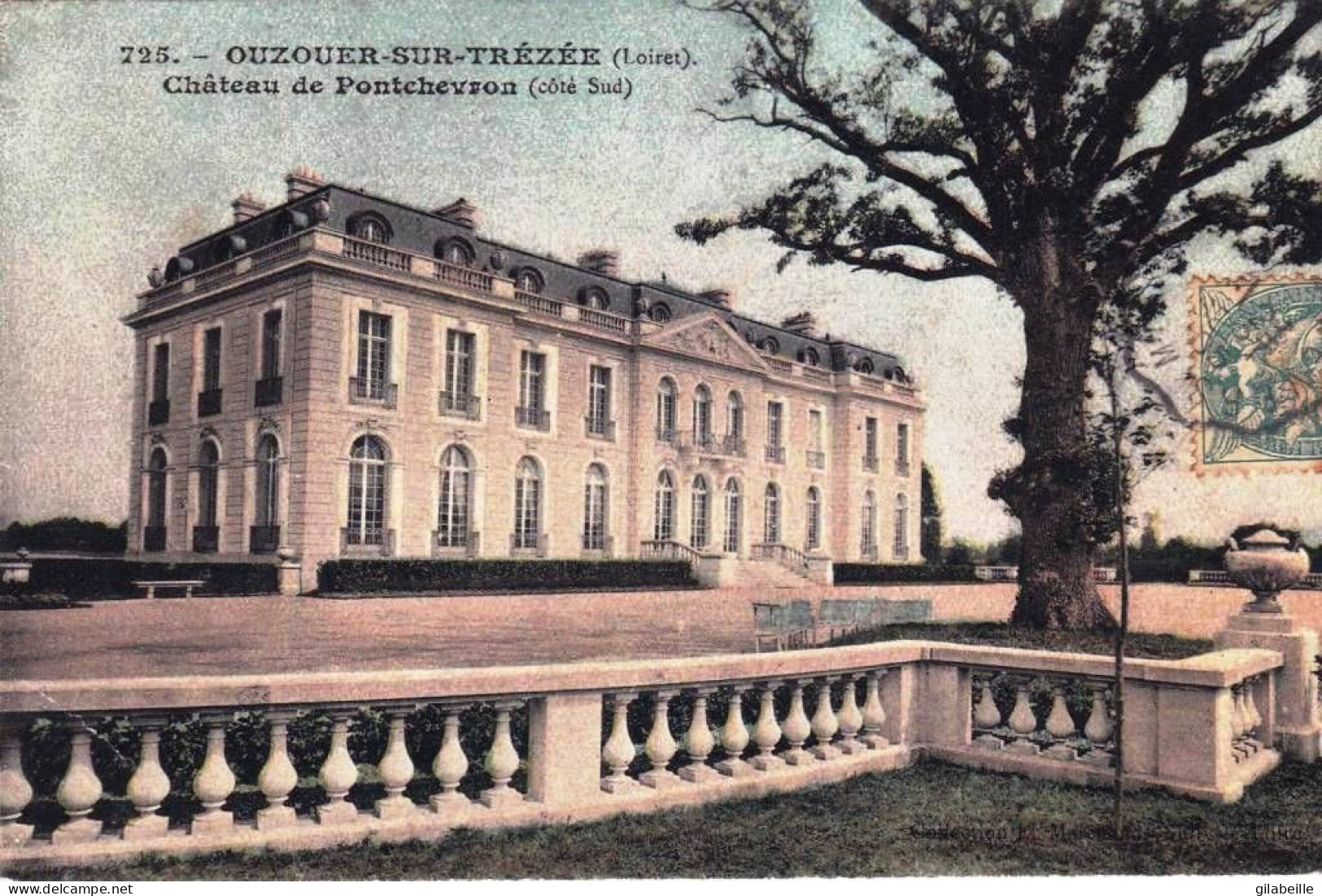 45 - Loiret -   OUZOUER Sur TREZEE -  Chateau De Pontchevron - Other & Unclassified