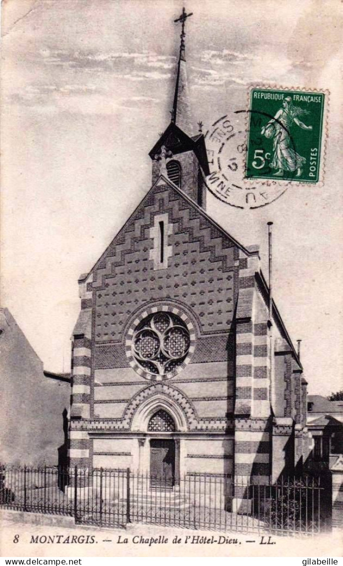 45 - Loiret -  MONTARGIS -  La Chapelle De L Hotel Dieu - Montargis