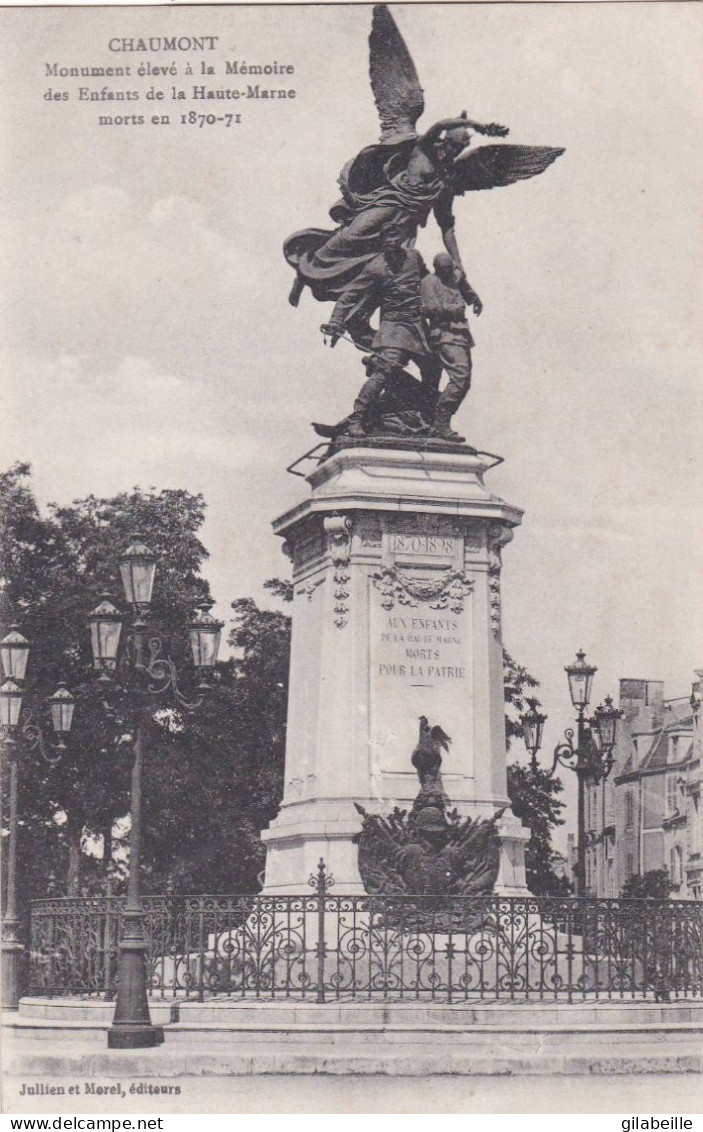 52 - Haute Marne -  CHAUMONT - Monument Aux Morts De La Guerre 1870 - Chaumont