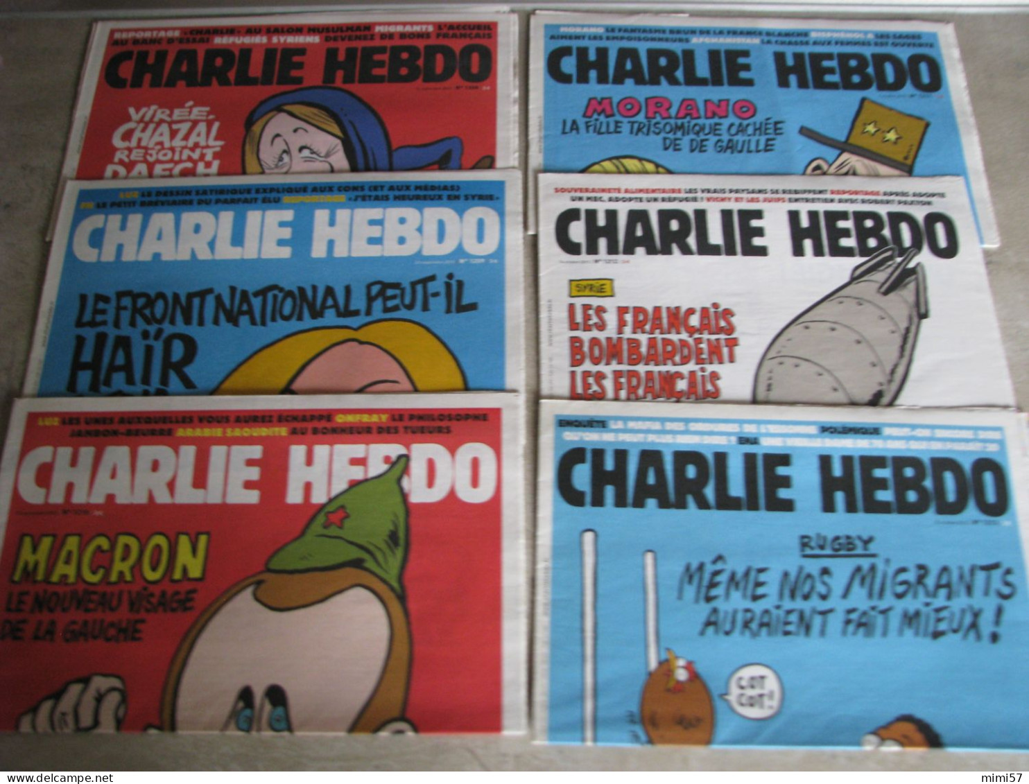 LOT De 34 Numéros De CHARLIE HEBDO - Humor