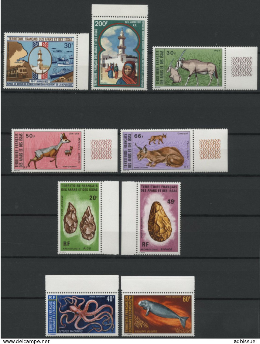 AFARS Et ISSAS POSTE AERIENNE PA N° 78 79 80 81 82 83 84 85 86 Neufs ** (MNH) Qualité TB. - Neufs