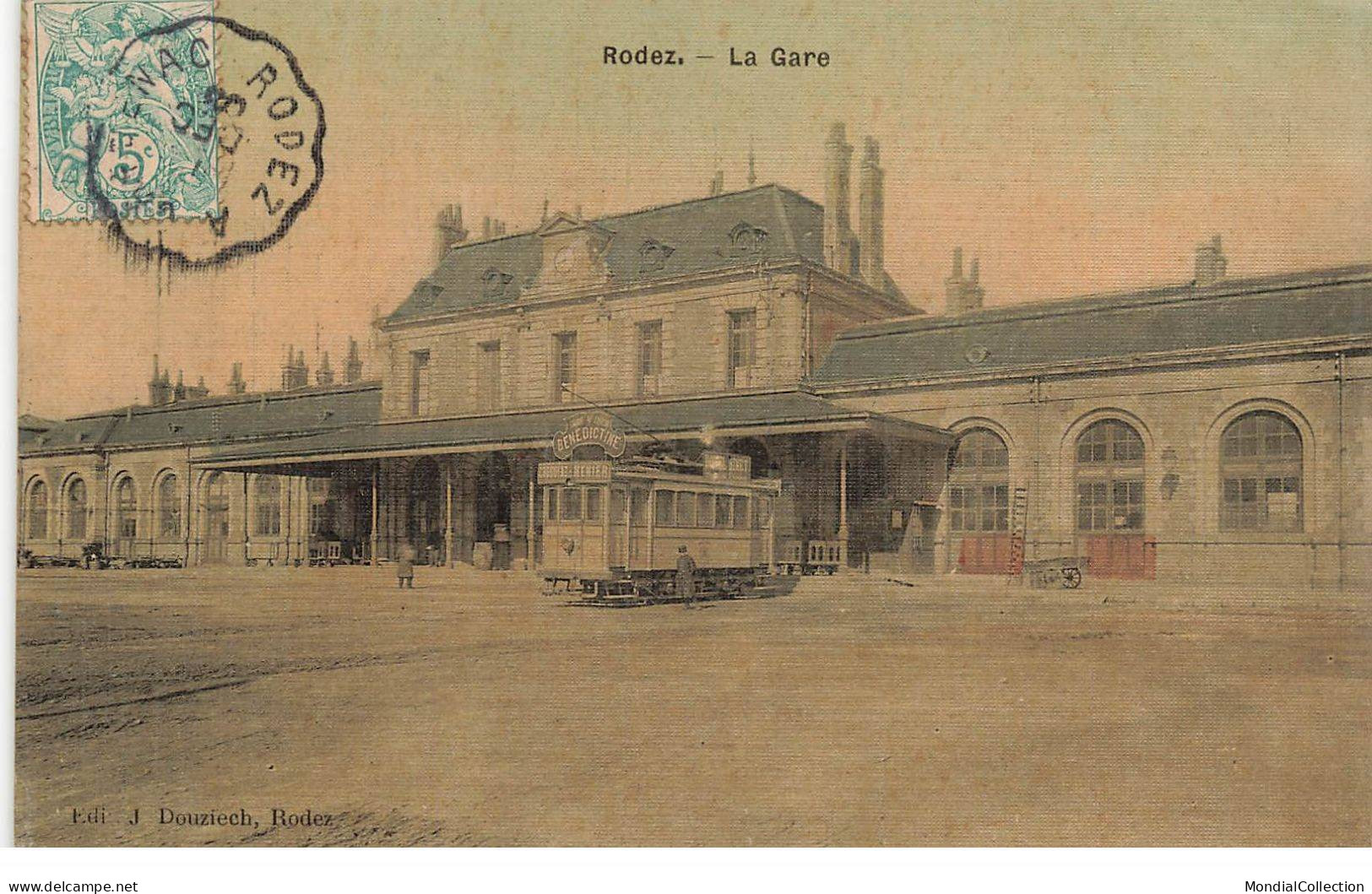 AHIP11-0090- 12 RODEZ LA GARE TRAMWAY - Rodez