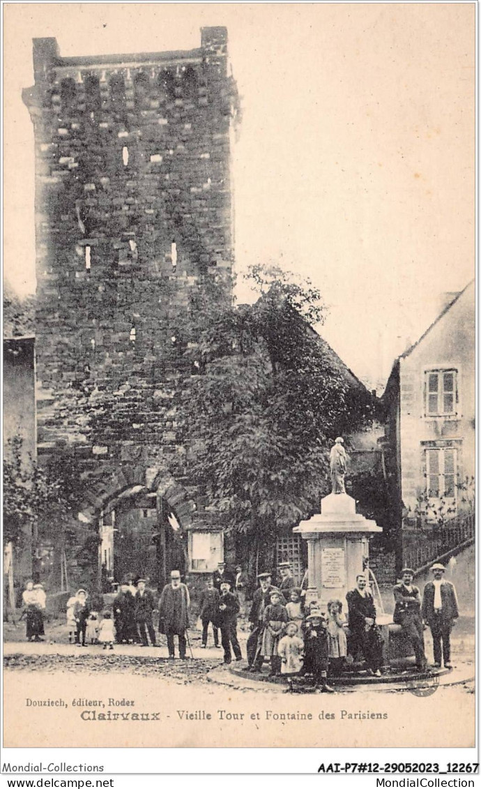 AAIP7-12-0662 - RODEZ - Clairvaux-Vieille Tour Et Fontaines Des Parisiens - Rodez