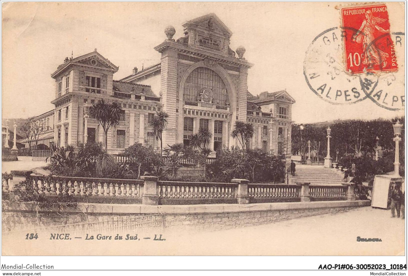 AAOP1-06-0047 - NICE - La Gare Du Sud - Schienenverkehr - Bahnhof