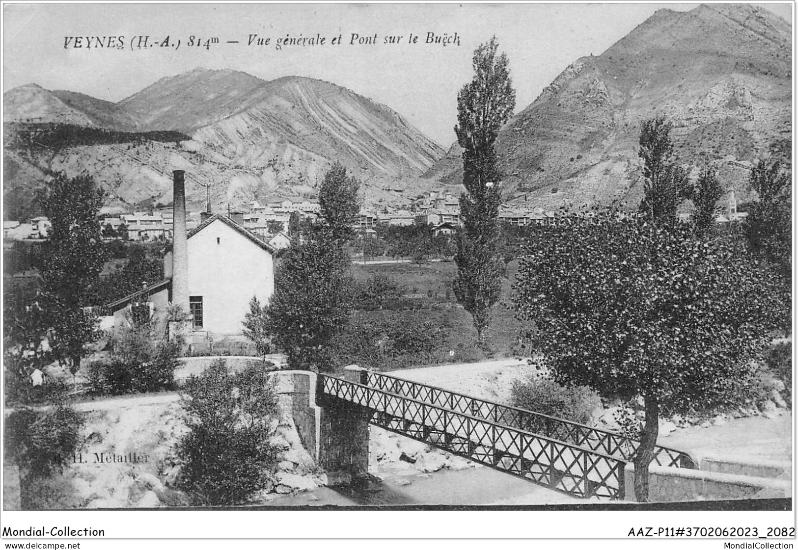 AAZP11-37-1047 - VEYNES -Vue Generale Et Pont Sur Le Buch  - Autres & Non Classés