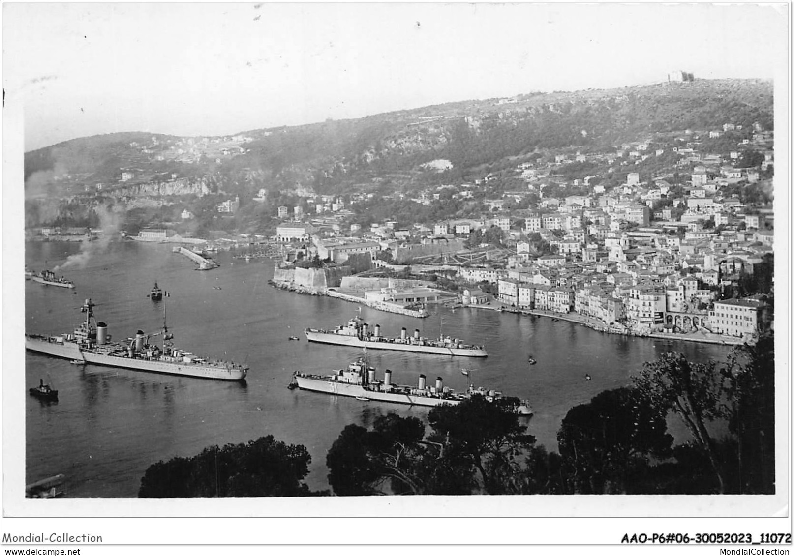 AAOP6-06-0490 - VILLEFRANCHE-SUR-MER - Vue Générale Et L'escadre - Villefranche-sur-Mer