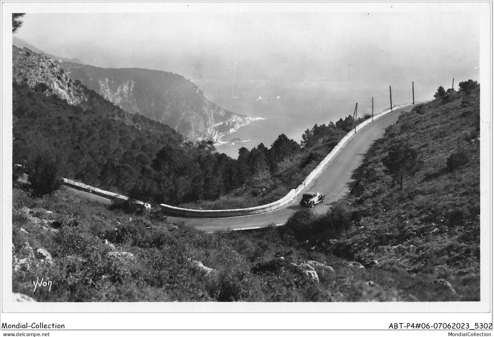 ABTP4-06-0339 - Cote D'Azur - Route De La Grande Corniche - Other & Unclassified