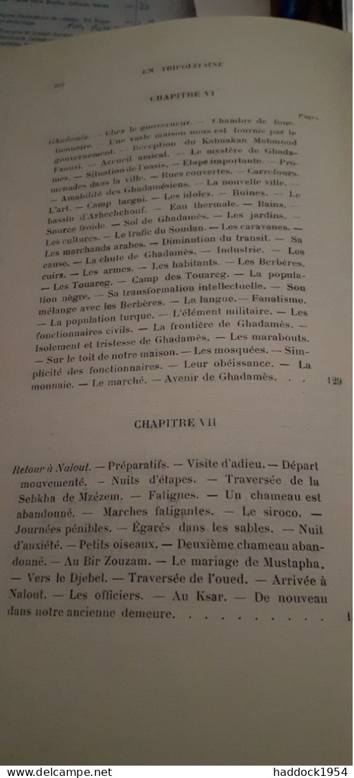 En tripolitaine voyage à GHADAMÈS EDMOND BERNET fontemoing et cie 1912