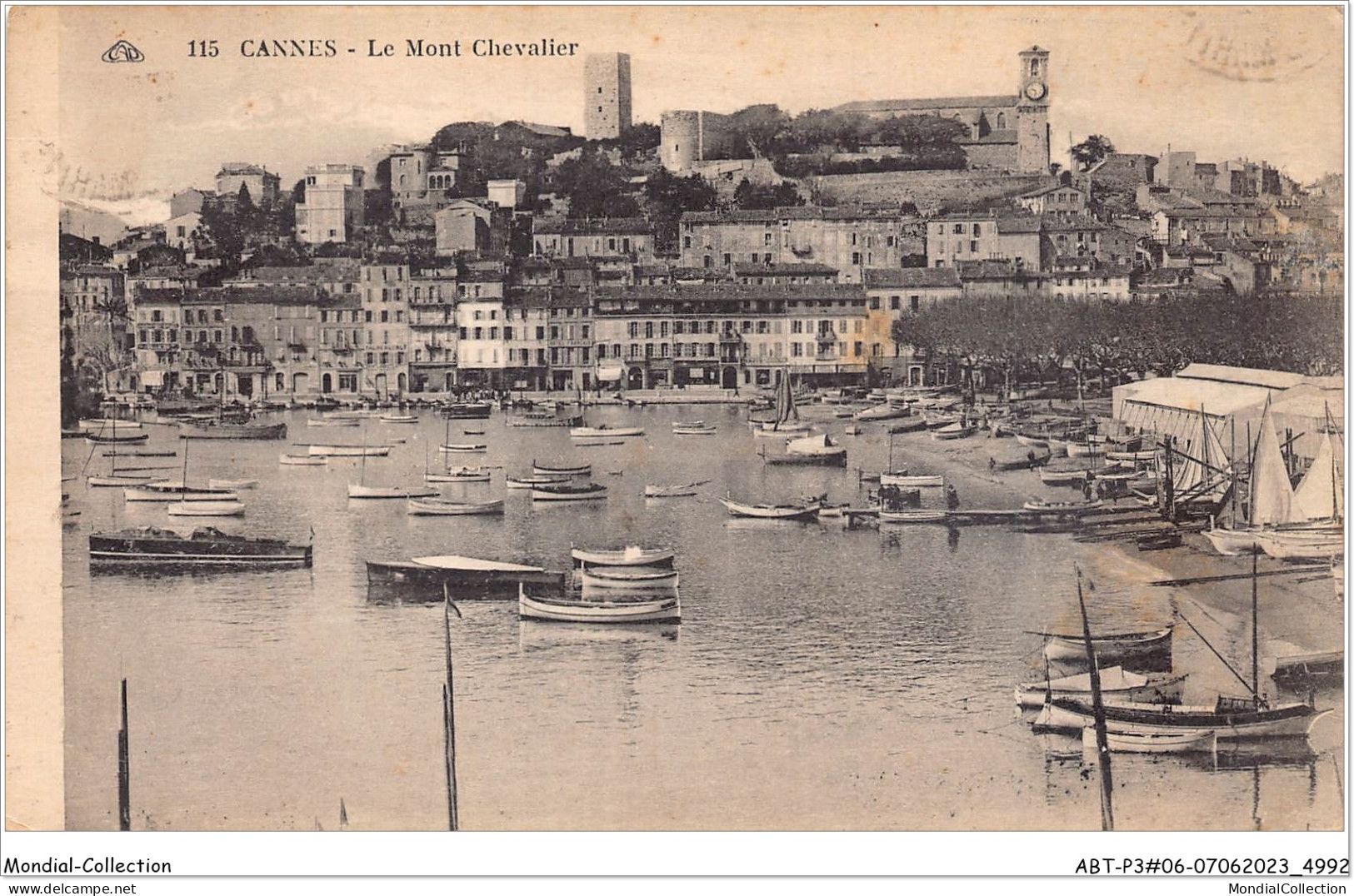 ABTP3-06-0184 - CANNES - Le Mont Chevalier  - Cannes