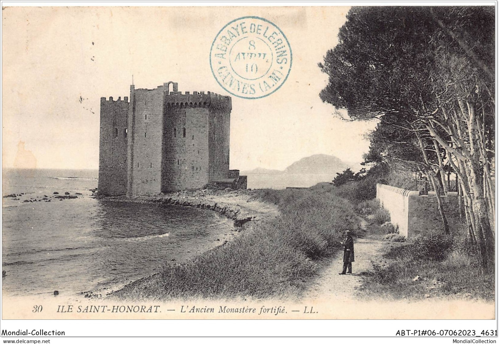 ABTP1-06-0002 - ILE SAINT-HONORAT - L'Ancien Monastere Fortifie - Sonstige & Ohne Zuordnung