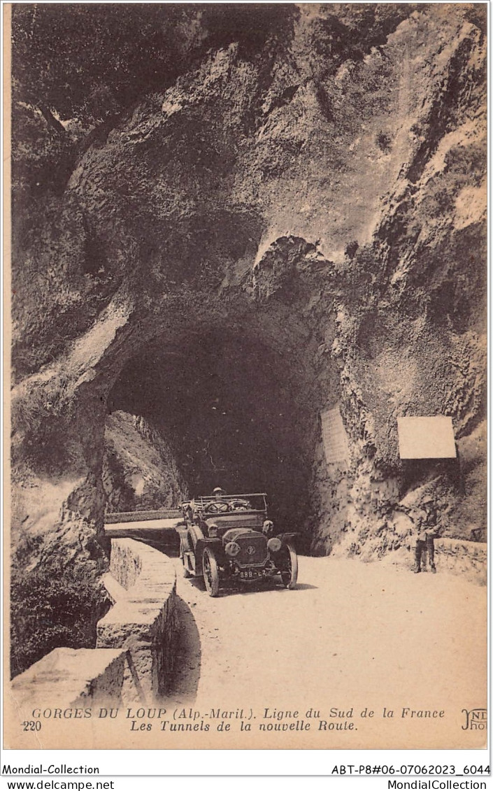 ABTP8-06-0712 - GORGES DU LOUP - Ligne Du Sud De La France - Les Tunels De La Nouvelle Route - Sonstige & Ohne Zuordnung