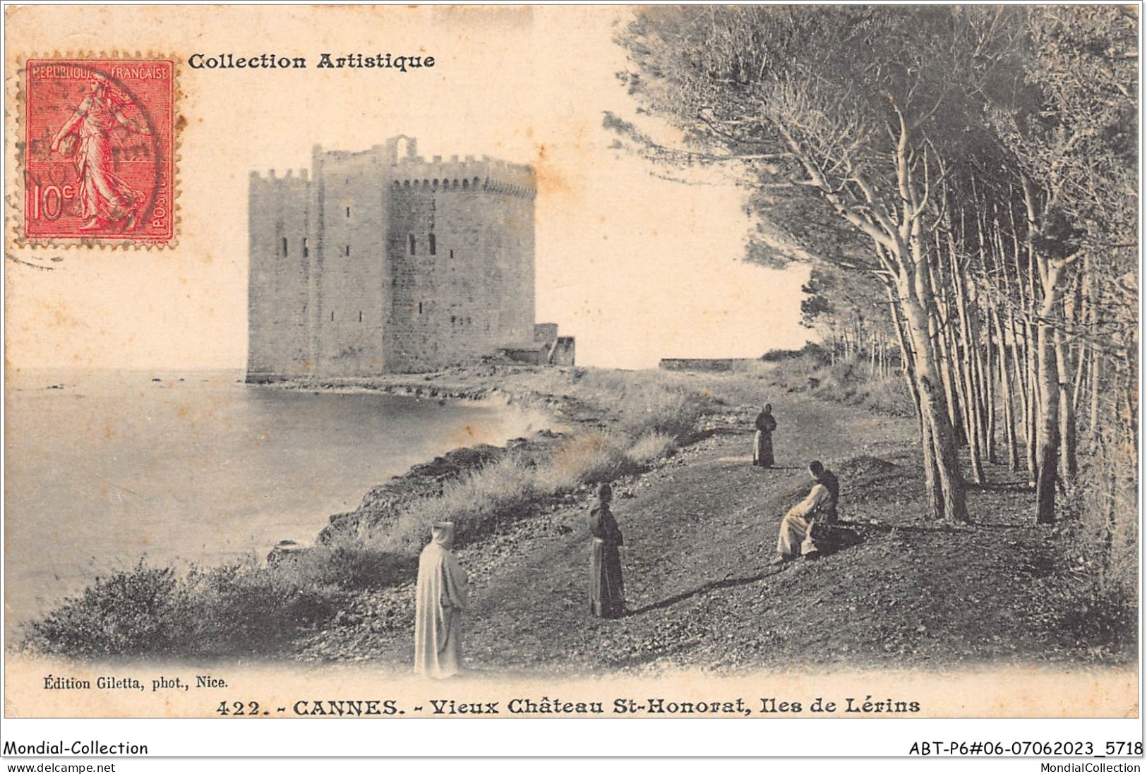 ABTP6-06-0548 - CANNES - Vieux Chateau Saint-Honarat - Iles De Lerins - Cannes