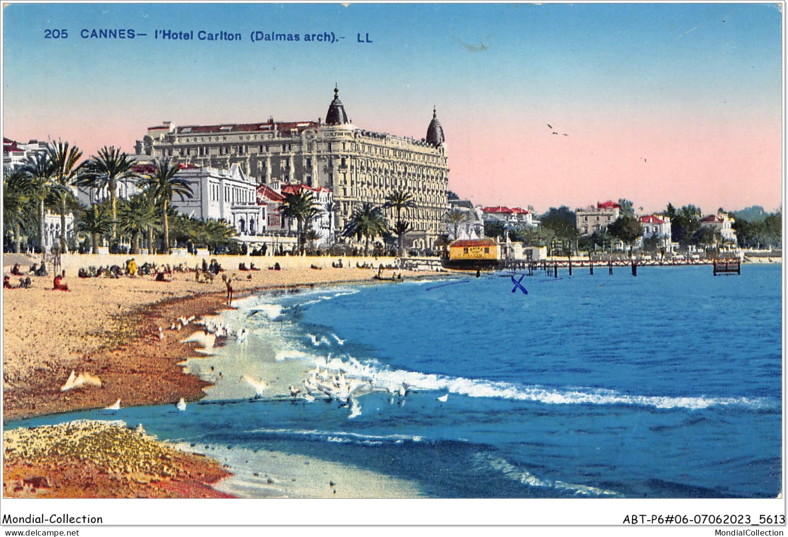 ABTP6-06-0495 - CANNES - L'Hotel Carlton  - Cannes