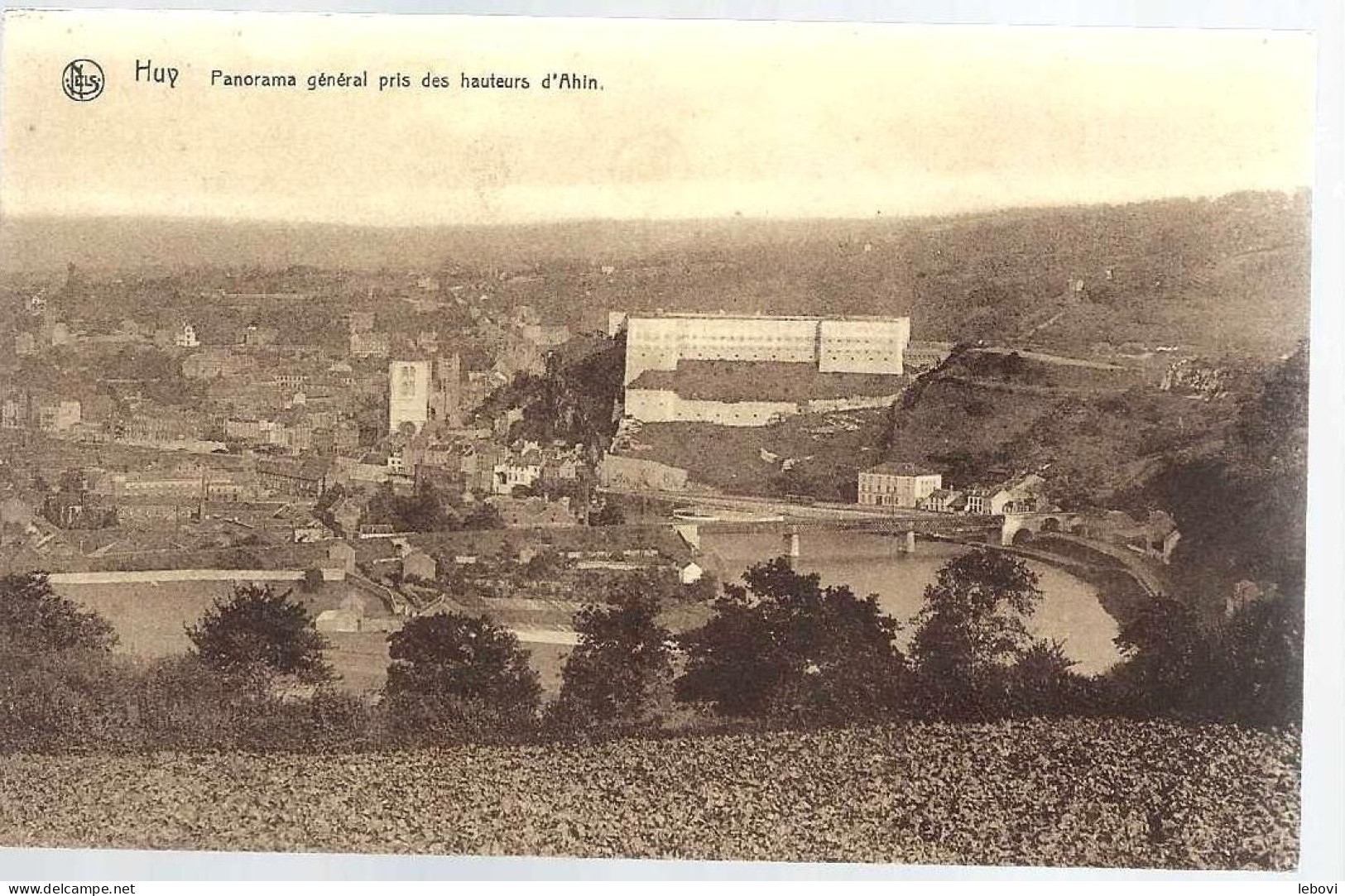 HUY « Panorama Général Pris Des Hauteurs D’Ahin » Nels - Huy