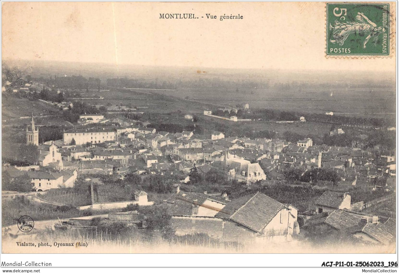 ACJP11-01-1032 - MONTLUEL - Vue Générale  - Montluel