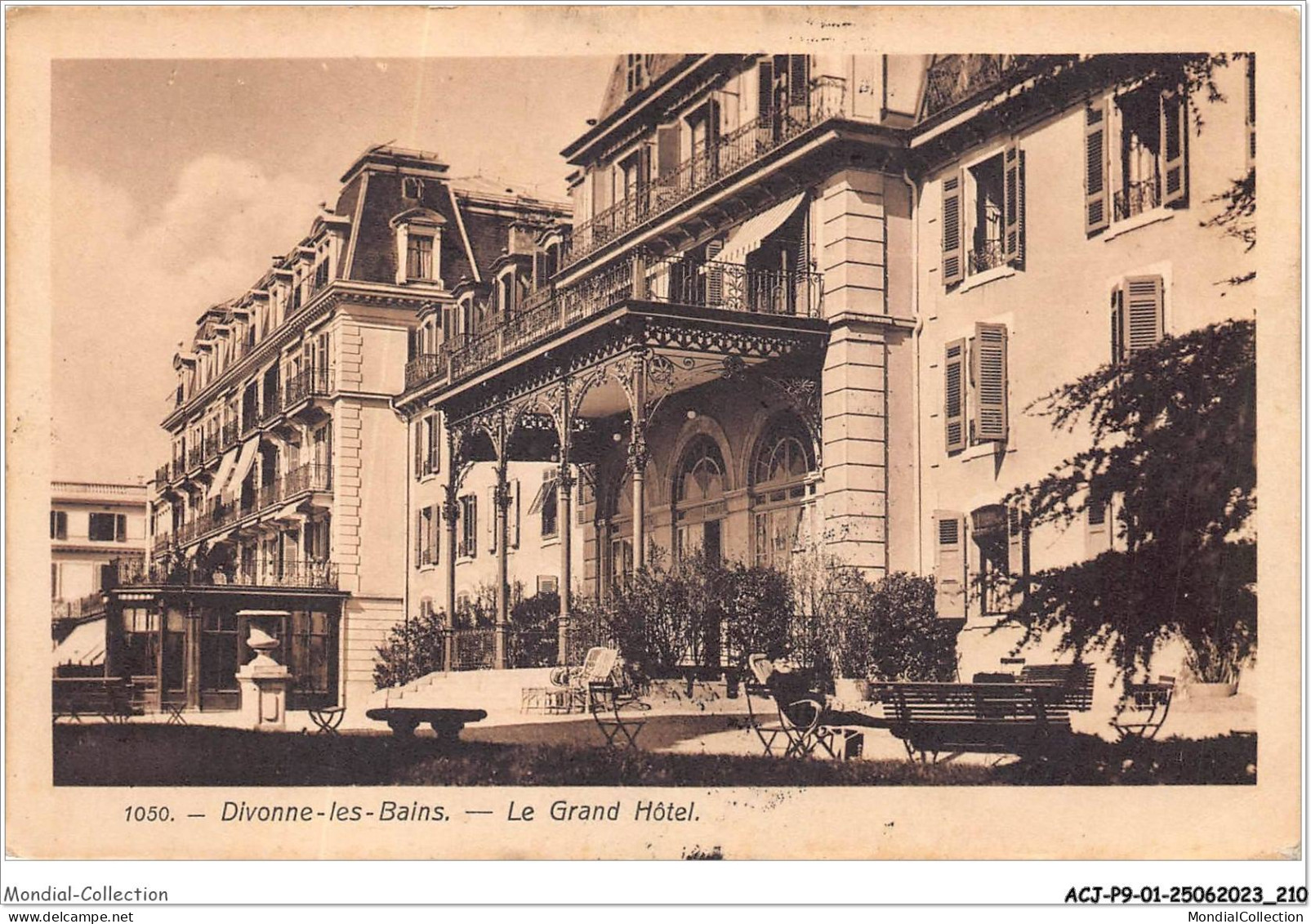 ACJP9-01-0814 -  DIVONNE-LES-BAINS - Le Grand Hotel  - Divonne Les Bains