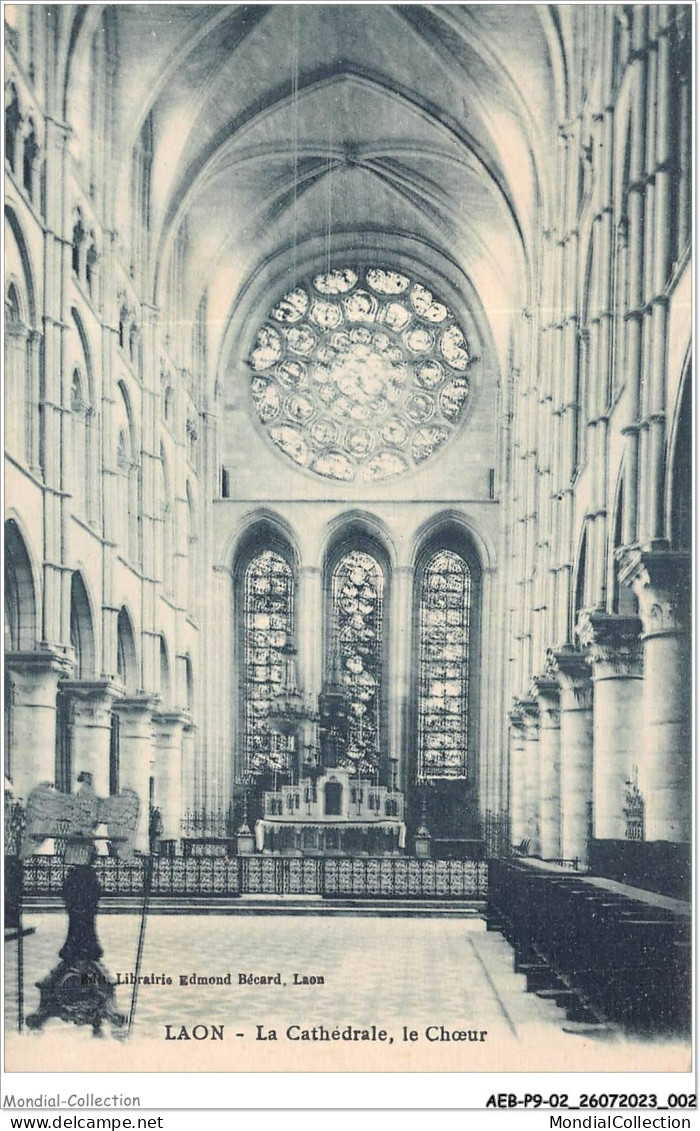 AEBP9-02-0778 - LAON - La Cathédrale - Le Choeur - Laon