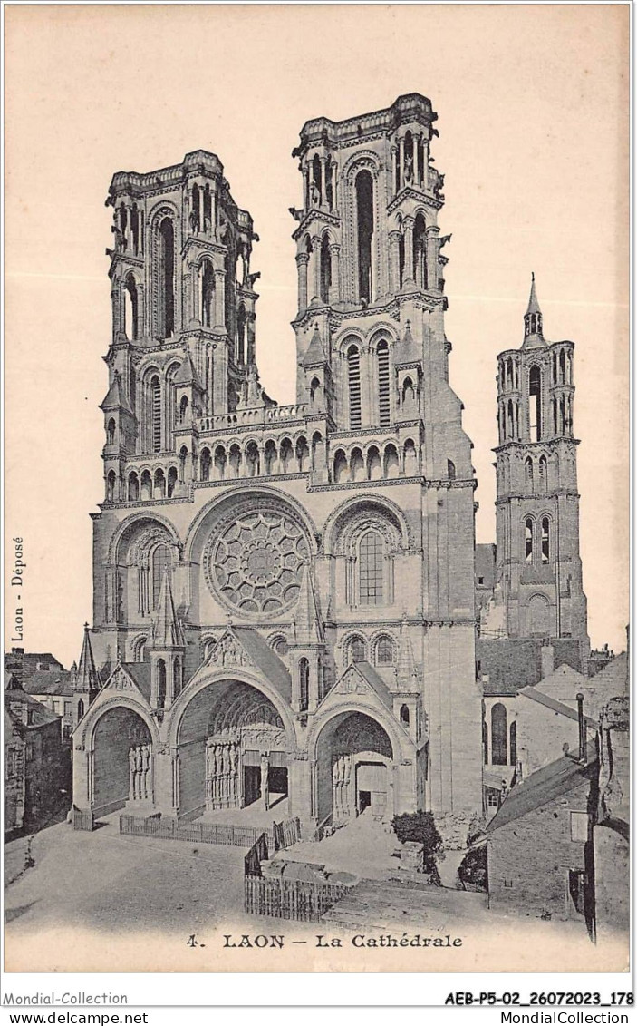 AEBP5-02-0477 - LAON - La Cathédrale  - Laon