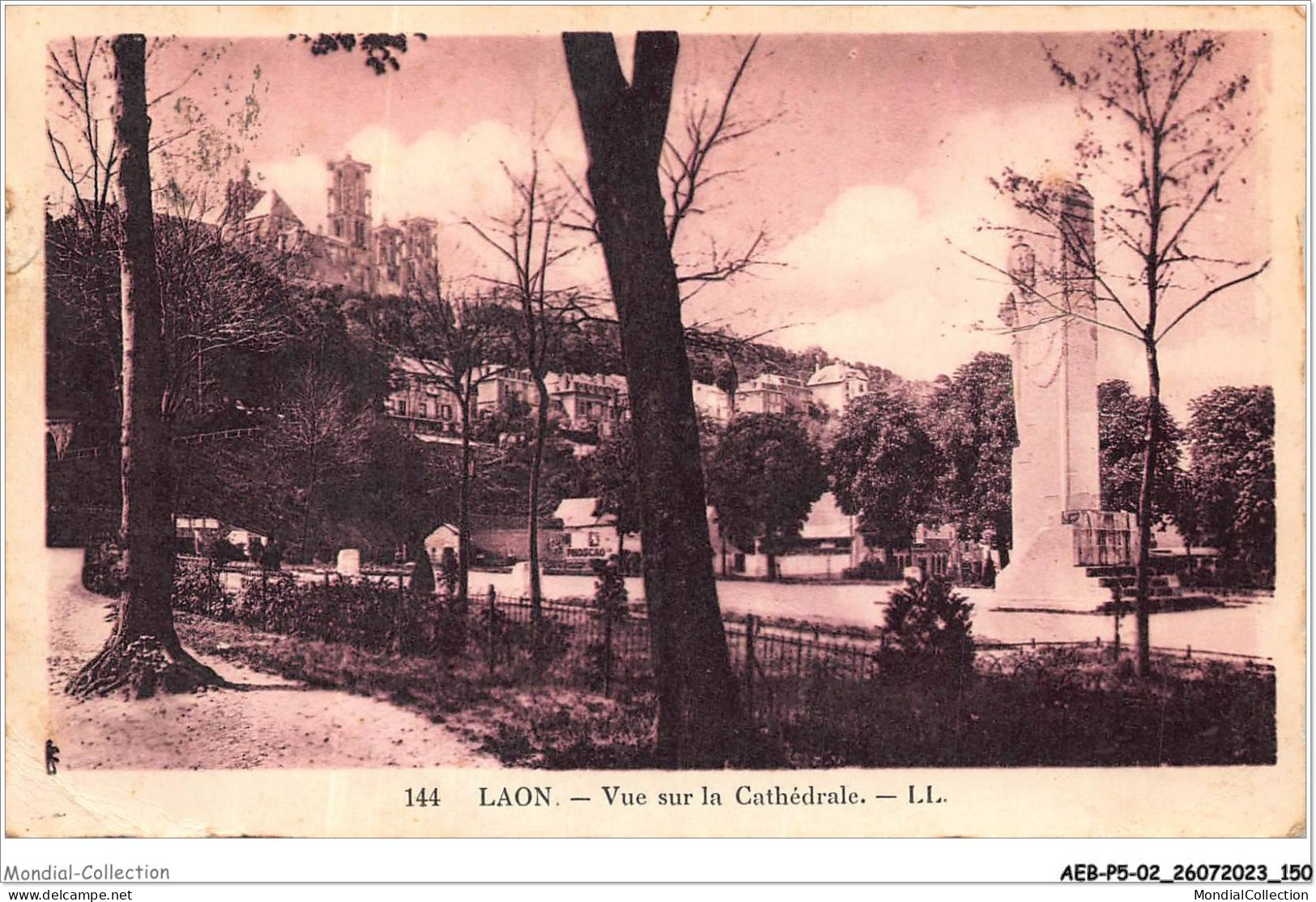 AEBP5-02-0463 - LAON - Vue Sur La Cathédrale  - Laon