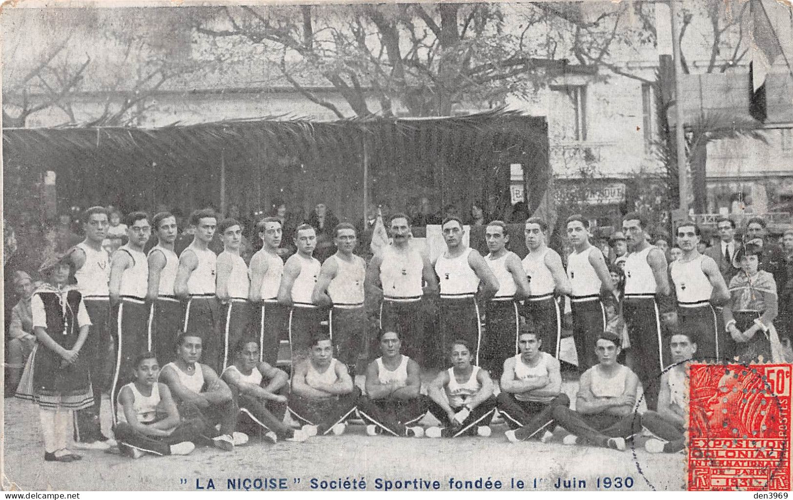 NICE (Alpes-Maritimes) - La Niçoise Société Sportive - Section Gymnastique, 9 Novembre 1930 - Voyagé (2 Scans) - Sonstige & Ohne Zuordnung