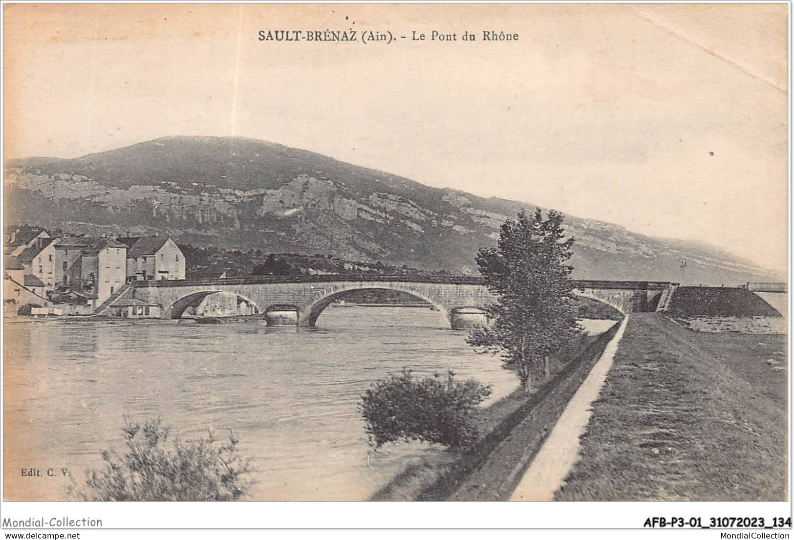 AFBP3-01-0289 - SAULT-BRENAZ - Lepont Du Rhone - Sin Clasificación