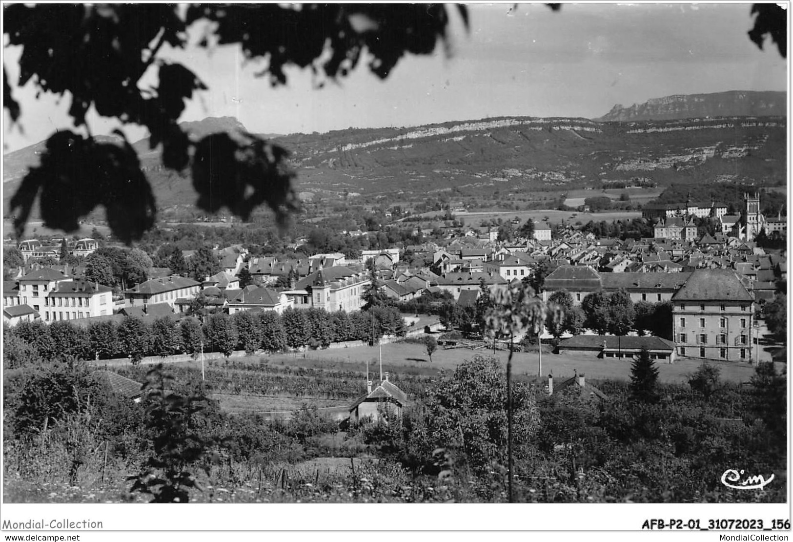 AFBP2-01-0186 - BELLEY - Vue Générale - Au Fond De La Dent Du Chat - Belley