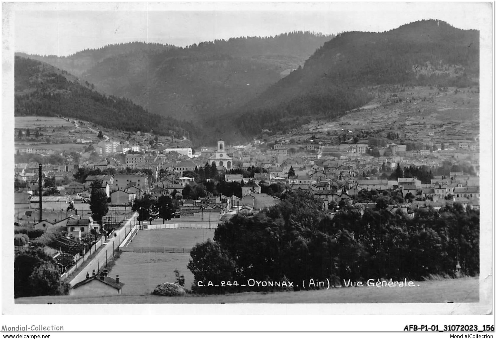 AFBP1-01-0079 - OYONNAX - Vue Générale - Oyonnax