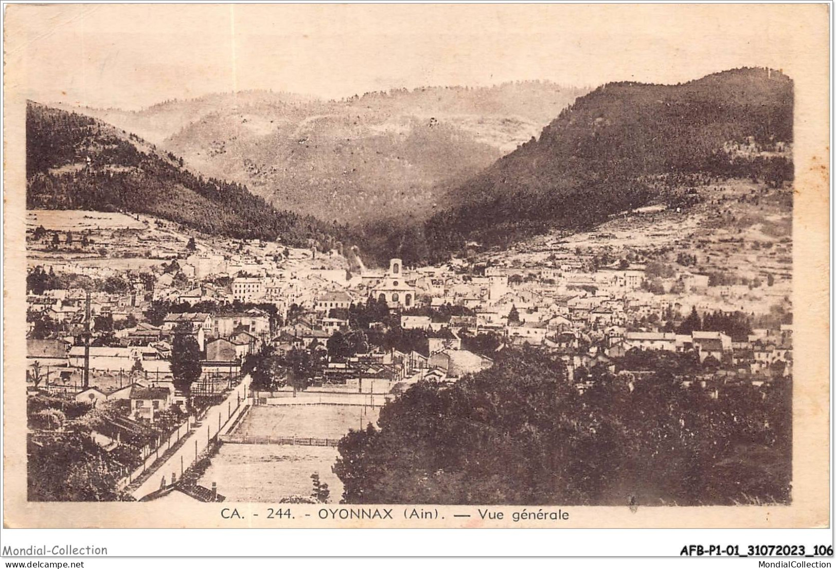 AFBP1-01-0054 - OYONNAX  - Ain - Vue Générale - Oyonnax