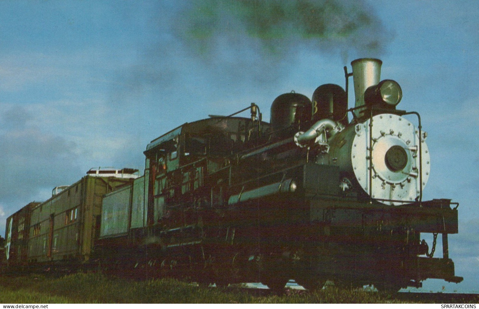 ZUG Schienenverkehr Eisenbahnen Vintage Ansichtskarte Postkarte CPSMF #PAA556.A - Trains