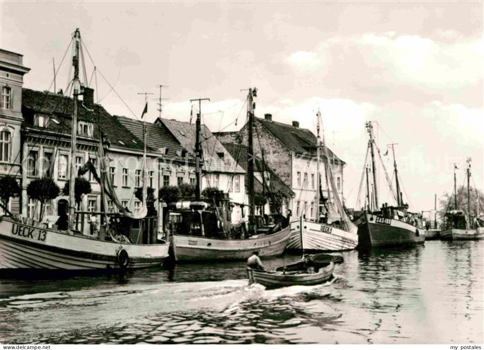 72634371 Ueckermuende Mecklenburg Vorpommern Hafen Ueckermuende - Autres & Non Classés