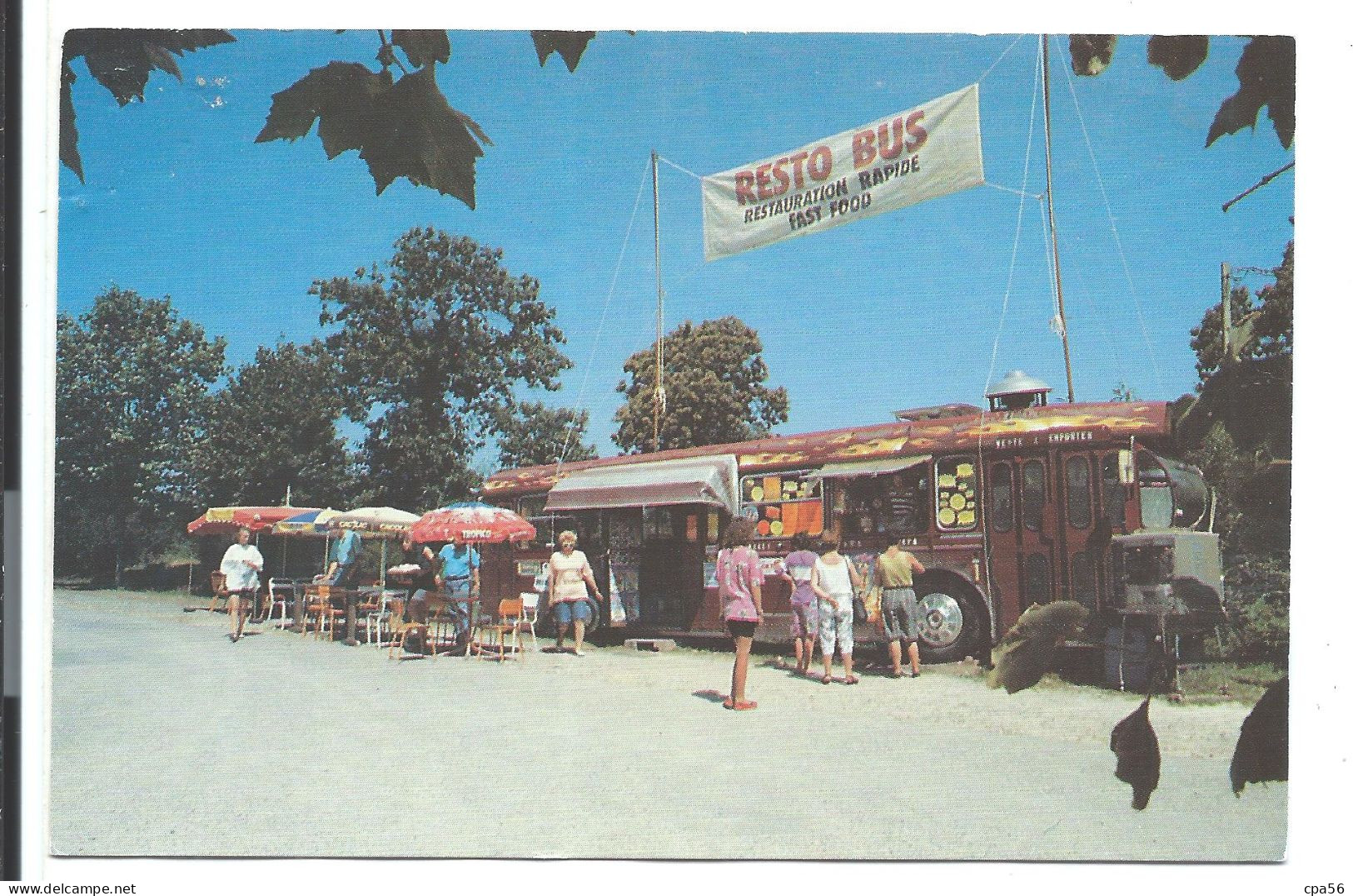 Aire De SÉRÉAC - RESTO BUS - Restauration Rapide - Fast Food - Par MUZILLAC - Muzillac