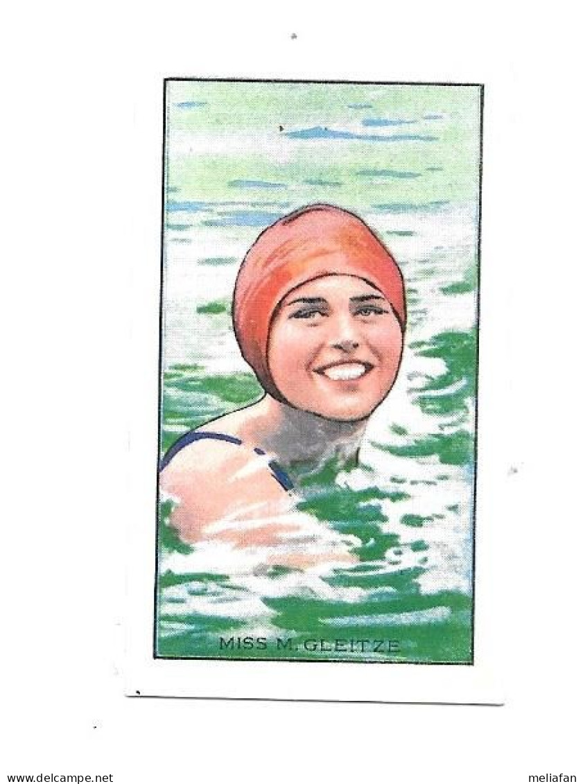 DP85 - CARTE CIGARETTE GALLAHER - NATATION - MERCEDES GLEITZE - Schwimmen