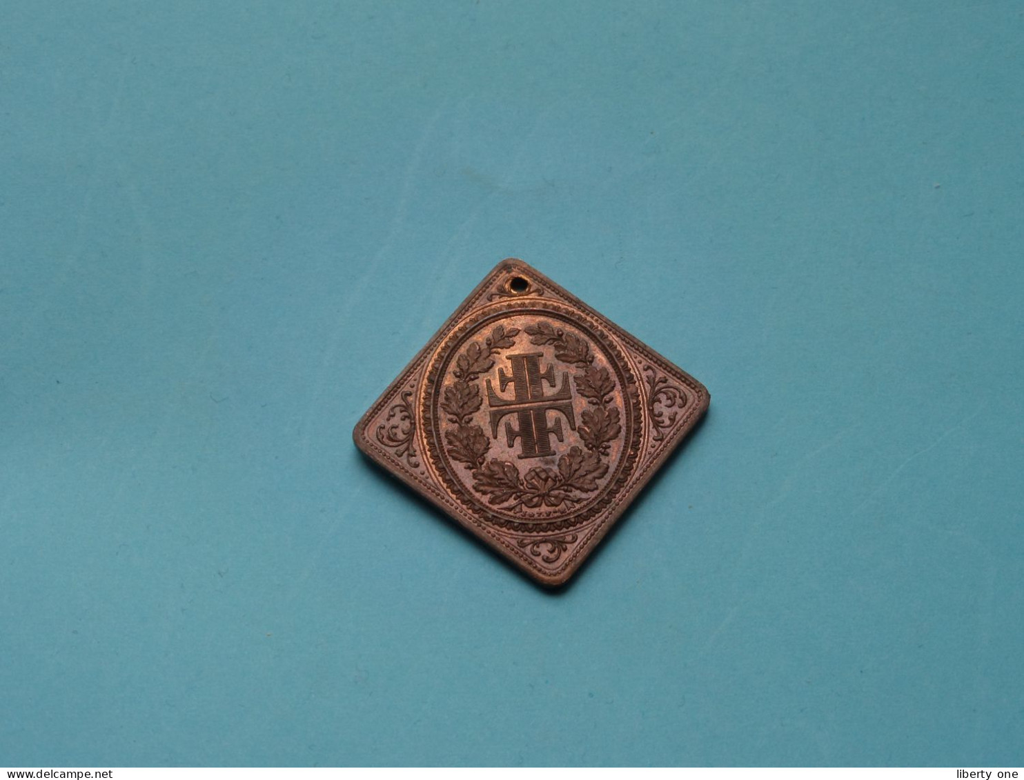 1873 Zur Erinnerung A.d. 25 Jahrige Jubelfeier Des Deutschen TURNVEREINS BRUSSEL 24 Janr 1898 ( 9,2 Gram / 2,5 Cm. ! - Gymnastique