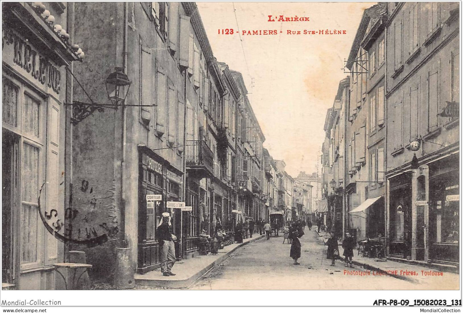 AFRP8-09-0718 - PAMIERS - Rue Ste-hélène - Pamiers