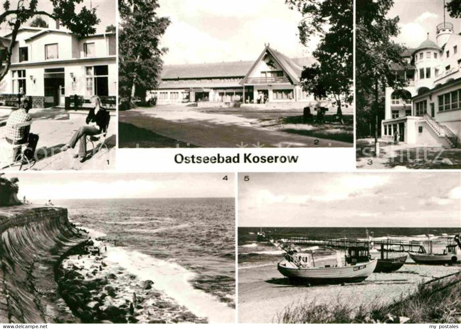 72634234 Koserow Ostseebad Usedom Fischbackstube Forstferienobjekt Bamerow Erhol - Autres & Non Classés